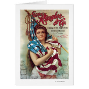 George Ringler & CO. Beer Poster