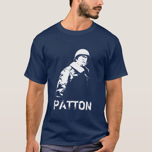 George S. Patton -- War Hero T-Shirt (Front)