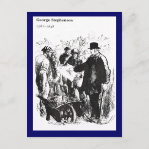 George Stephenson, Railway Engineer Postcard