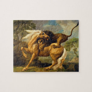 George Stubbs   A Lion Attacking a Horse, c.1762 ( Jigsaw Puzzle