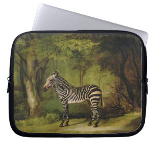 George Stubbs   A Zebra, 1763 (oil on canvas) Laptop Sleeve
