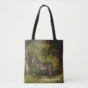 George Stubbs A Zebra, 1763 (oil on canvas) Tote Bag