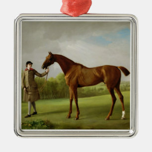 George Stubbs   Lustre, held by a Groom, c.1760-62 Metal Ornament