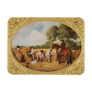 George Stubbs   Reapers, 1795 (enamel on biscuit e Magnet