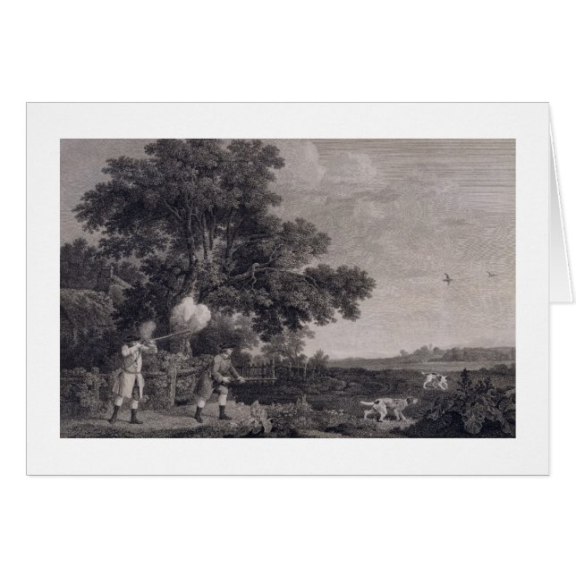 George Stubbs | Shooting, plate 3, engraved by Wil (Front Horizontal)