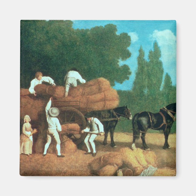 George Stubbs | The Harvest Wagon Magnet (Front)