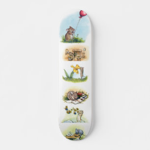 George the mouse skateboard