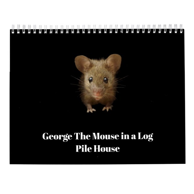 George the mouse with brambles calendar (Back)