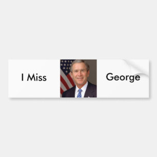 George W. Bush Bumper Sticker