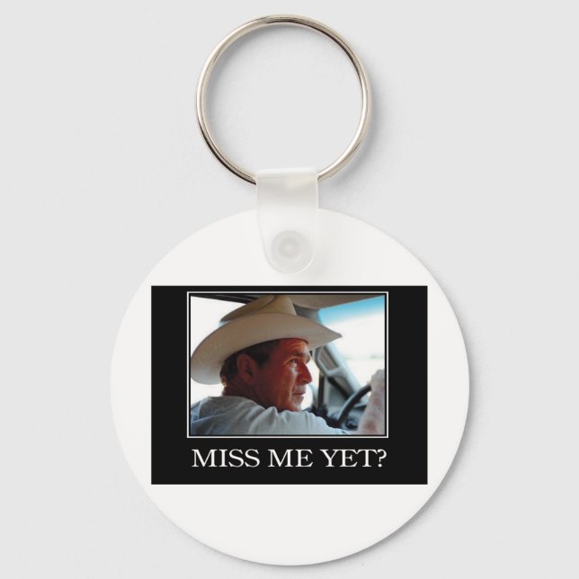 George W Bush - Hope and Change Keychain (Front)