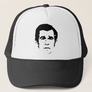 George W. Bush Stencil Trucker Hat