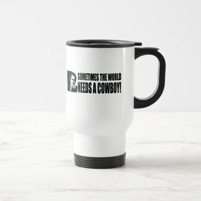 George W Bush Travel Mug (Right)
