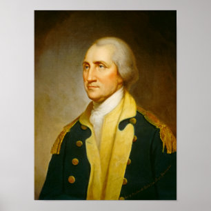 George Washington, 1859 by Rembrandt Peale Poster