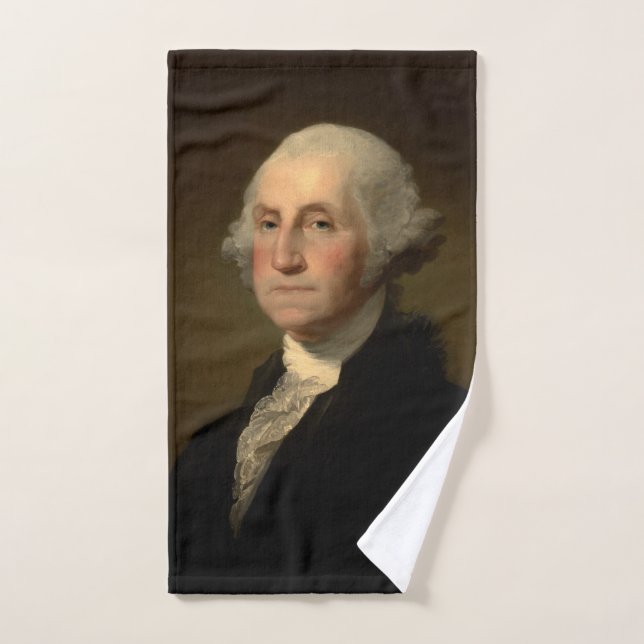 George Washington 1er président américain par Stua (Serviette à main)