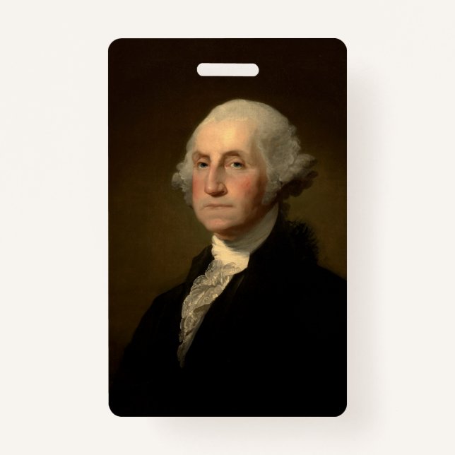 George Washington 1st American President by Stuart Badge (Front)