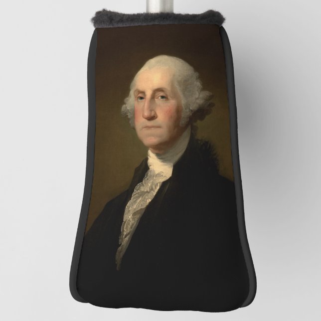 George Washington 1st American President by Stuart Golf Head Cover (Rotate 90)