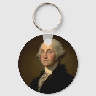 George Washington 1st American President by Stuart Keychain