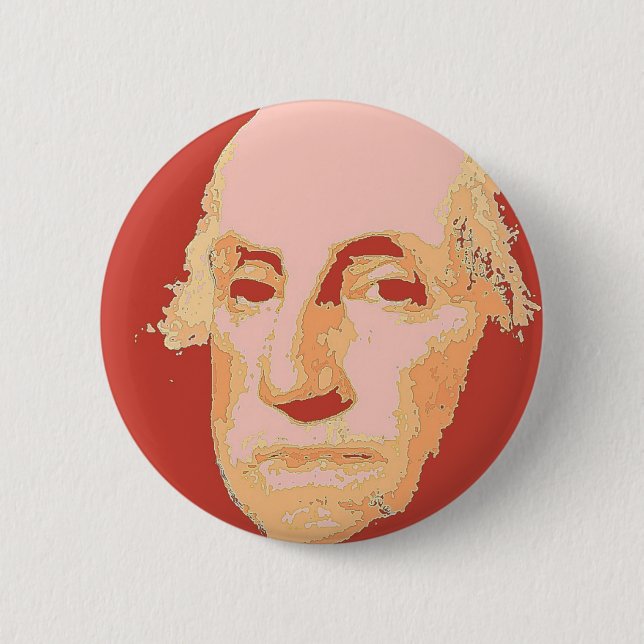 George Washington 2 Inch Round Button (Front)