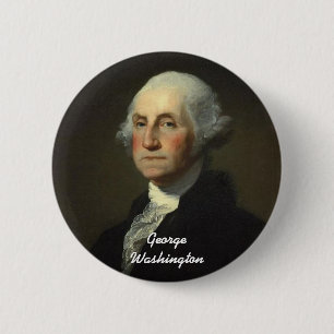 George Washington 2 Inch Round Button