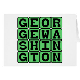 George Washington, American President
