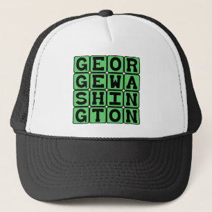 George Washington, American President Trucker Hat