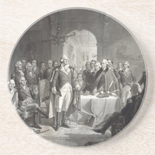 George Washington and His Generals coaster