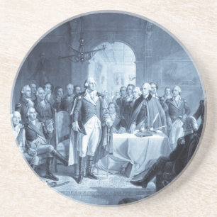 George Washington and His Generals coaster