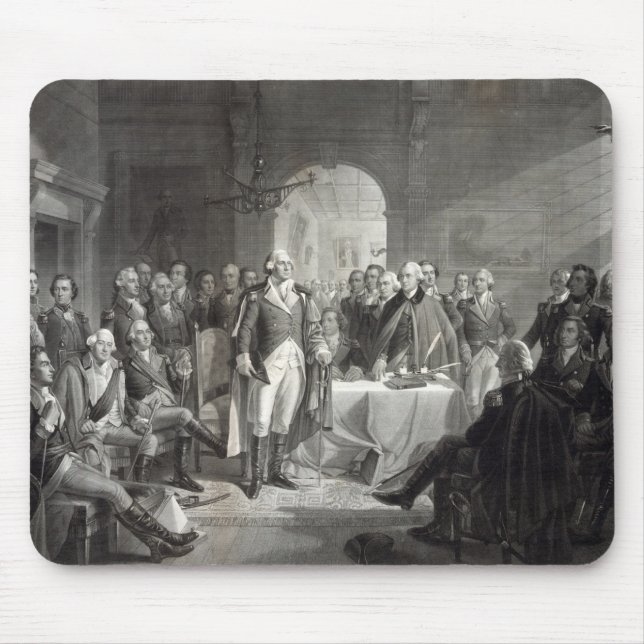 George Washington and His Generals mousepad (Front)