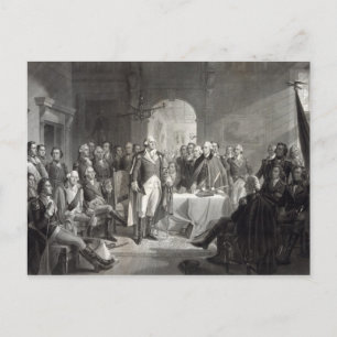 George Washington and His Generals postcard