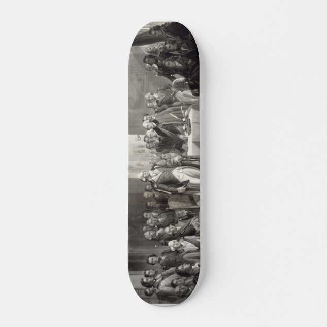 George Washington and His Generals skateboard (Front)