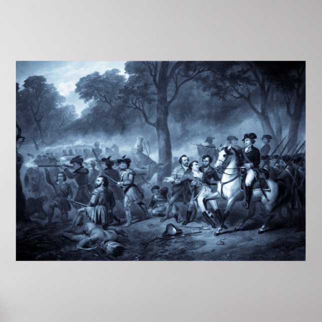 George Washington as a Soldier poster/print Poster (Front)