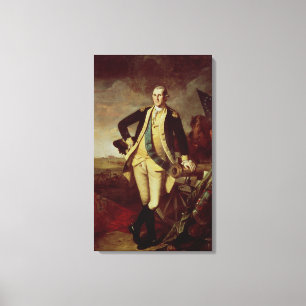 George Washington at Princeton, 1779 Canvas Print