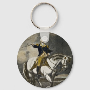 George Washington at Trenton Keychain