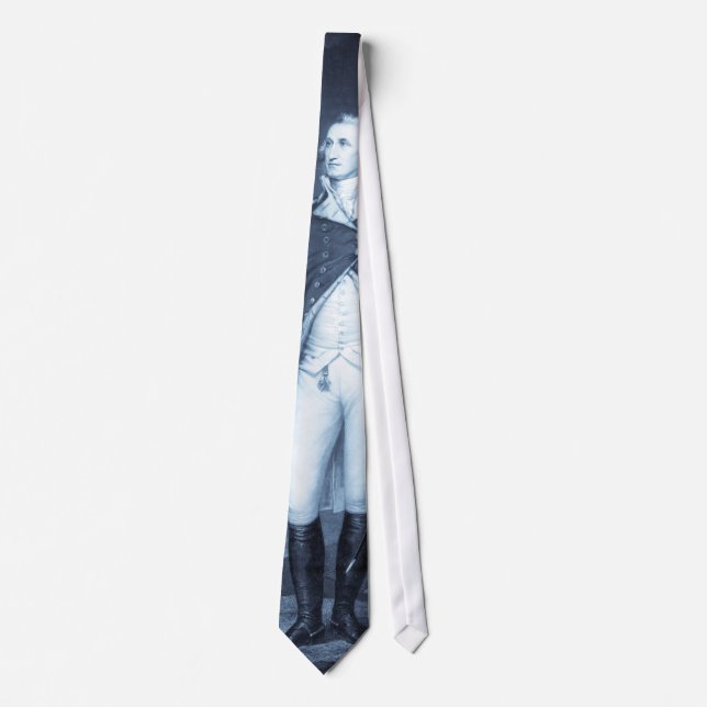 George Washington at Trenton tie (Front)