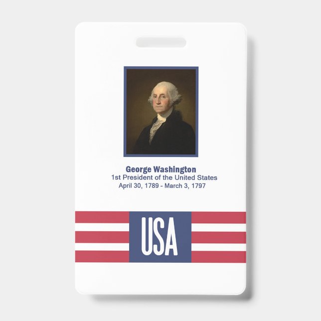 George Washington Badge  (Front)
