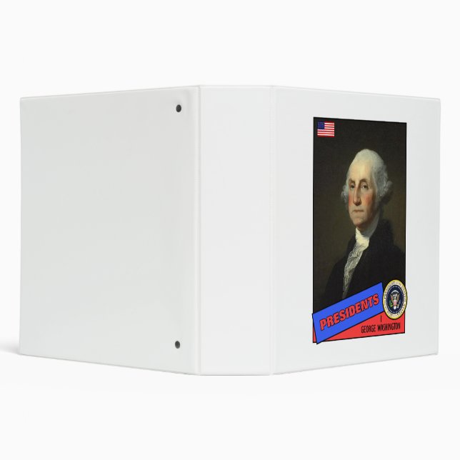George Washington Baseball Card Binder (Background)