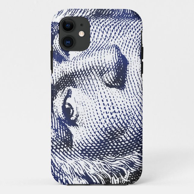 George Washington Blues - iPhone Case (Back)