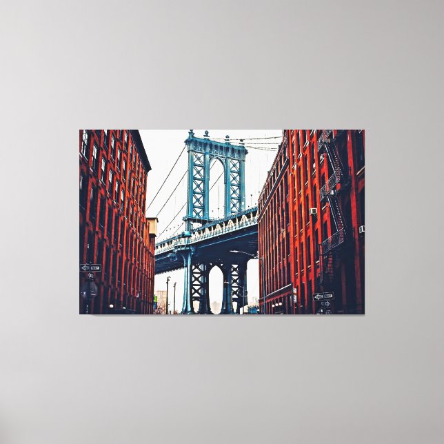 George Washington Bridge Canvas Print (Front)