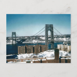 George Washington Bridge, New York City Postcard
