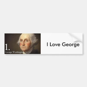 George Washington Bumper Sticker