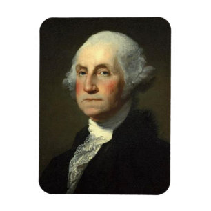George Washington by Gilbert Stuart - Circa 1800 Magnet