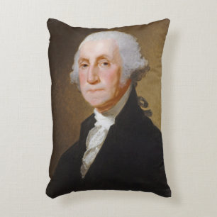 George Washington, c.1821 (oil on canvas) Accent Pillow