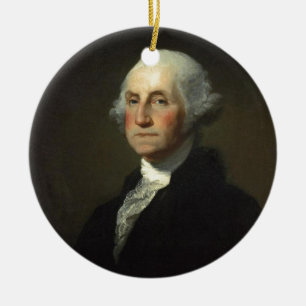 George Washington Ceramic Ornament