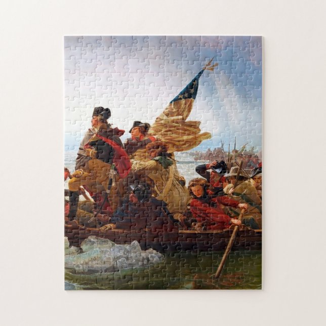 George Washington Crossing Of The Delaware River Jigsaw Puzzle (Vertical)