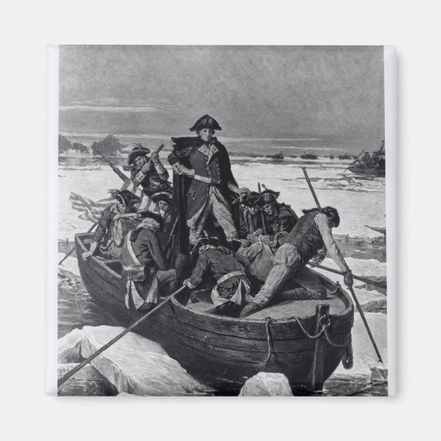 George Washington crossing the Delaware River Magnet (Front)
