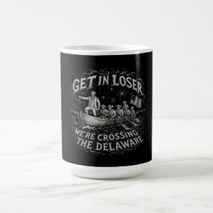 George Washington Delaware Meme Parody Art Coffee Mug