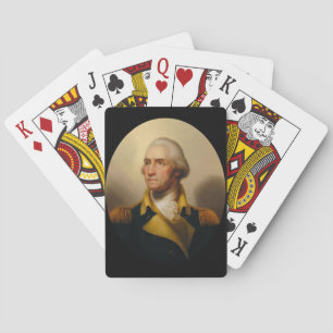 George Washington, First U.S. President Playing Cards