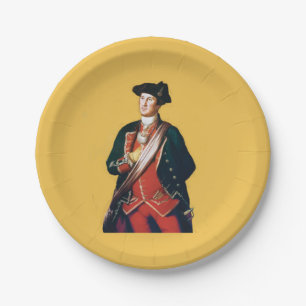 George Washington General 🎖️ Historic & Patriotic Paper Plate
