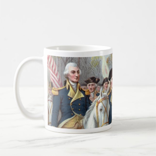 George Washington in New York mug (Left)