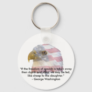 George Washington Keychain